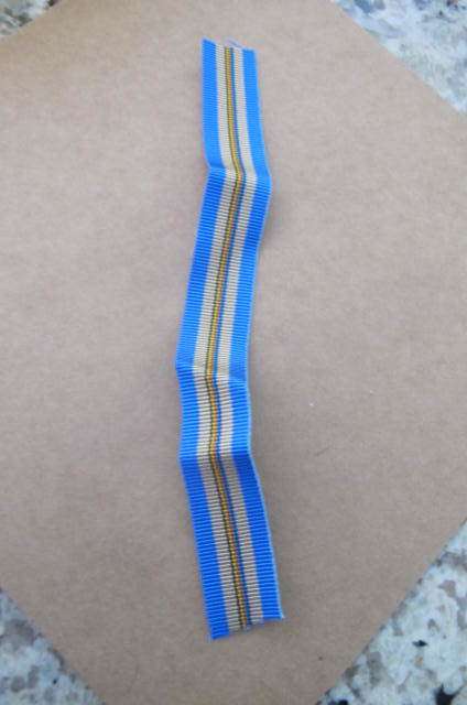 United Nations - Miniature Untag Medal Ribbon 15 cms.
